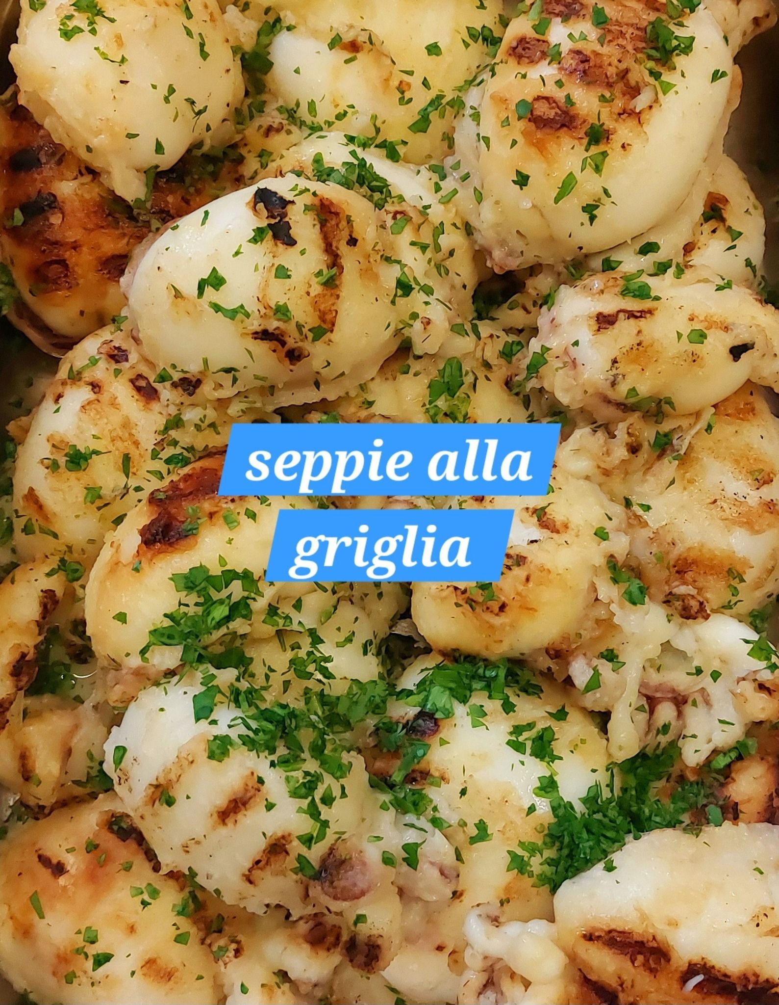 seppie alla griglia