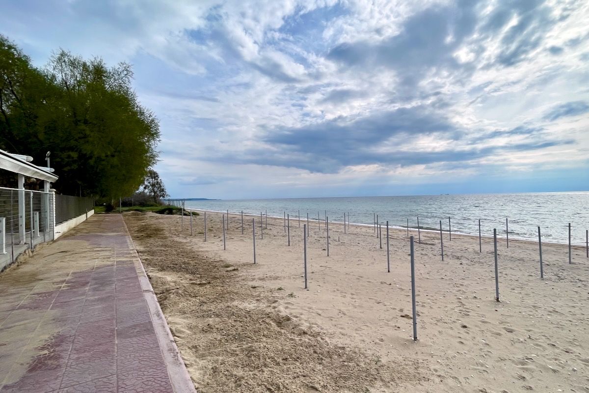 Een leeg strand Een leeg strand