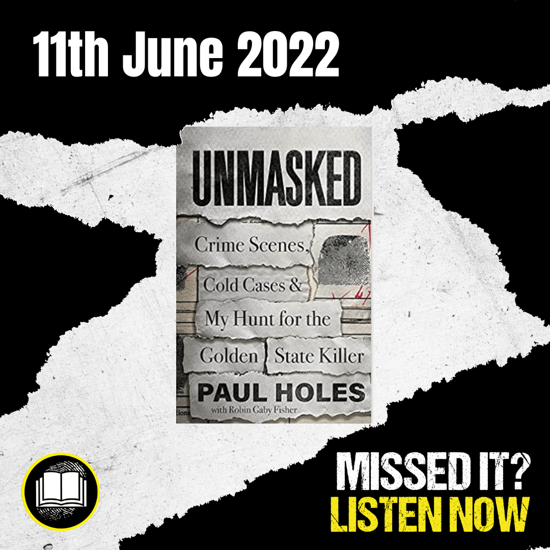 Paul Holes talks about his book live at CrimeCon London 2022