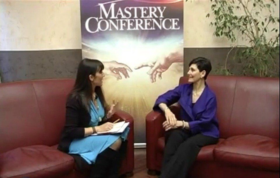 Federica Silipo durante un'intervista