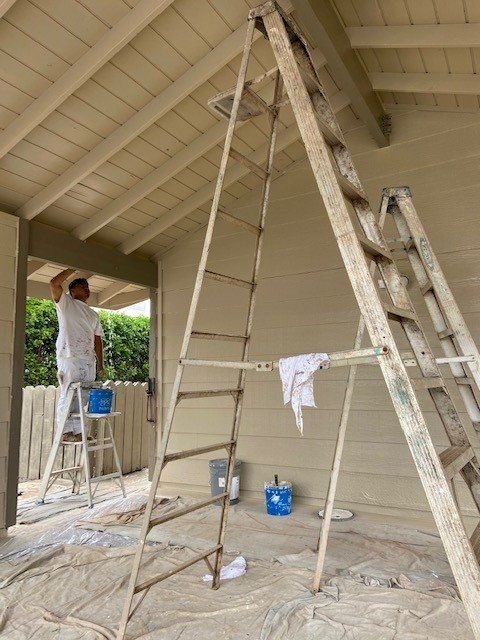 Man Painting The Room | Oahu, HI | Clinton’s Painting