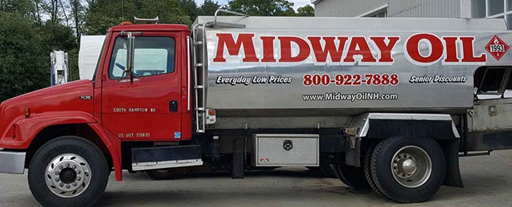 Midway Oil Truck — South Hampton, NH — Midway Oil & Propane