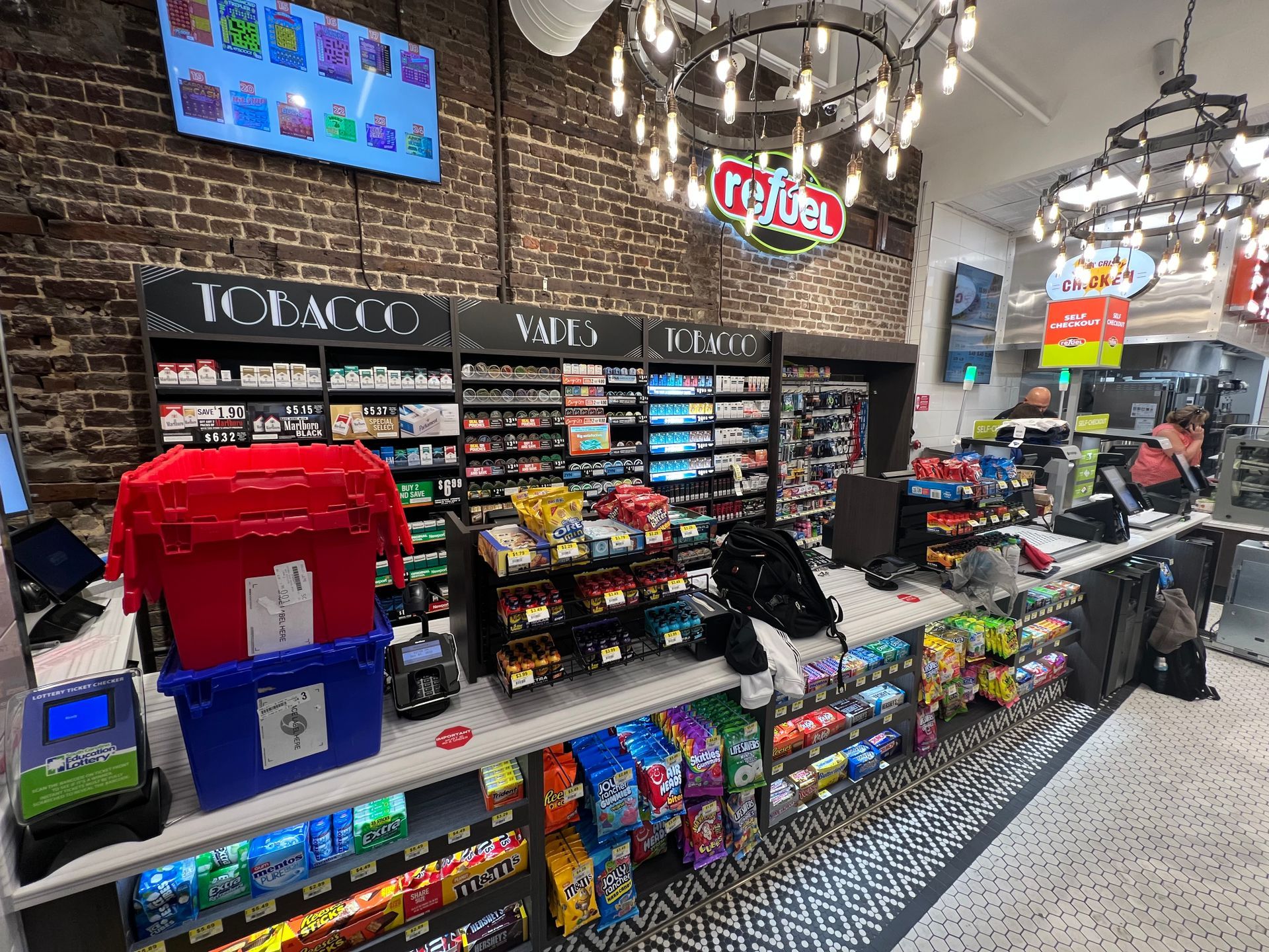 convenience store counter design