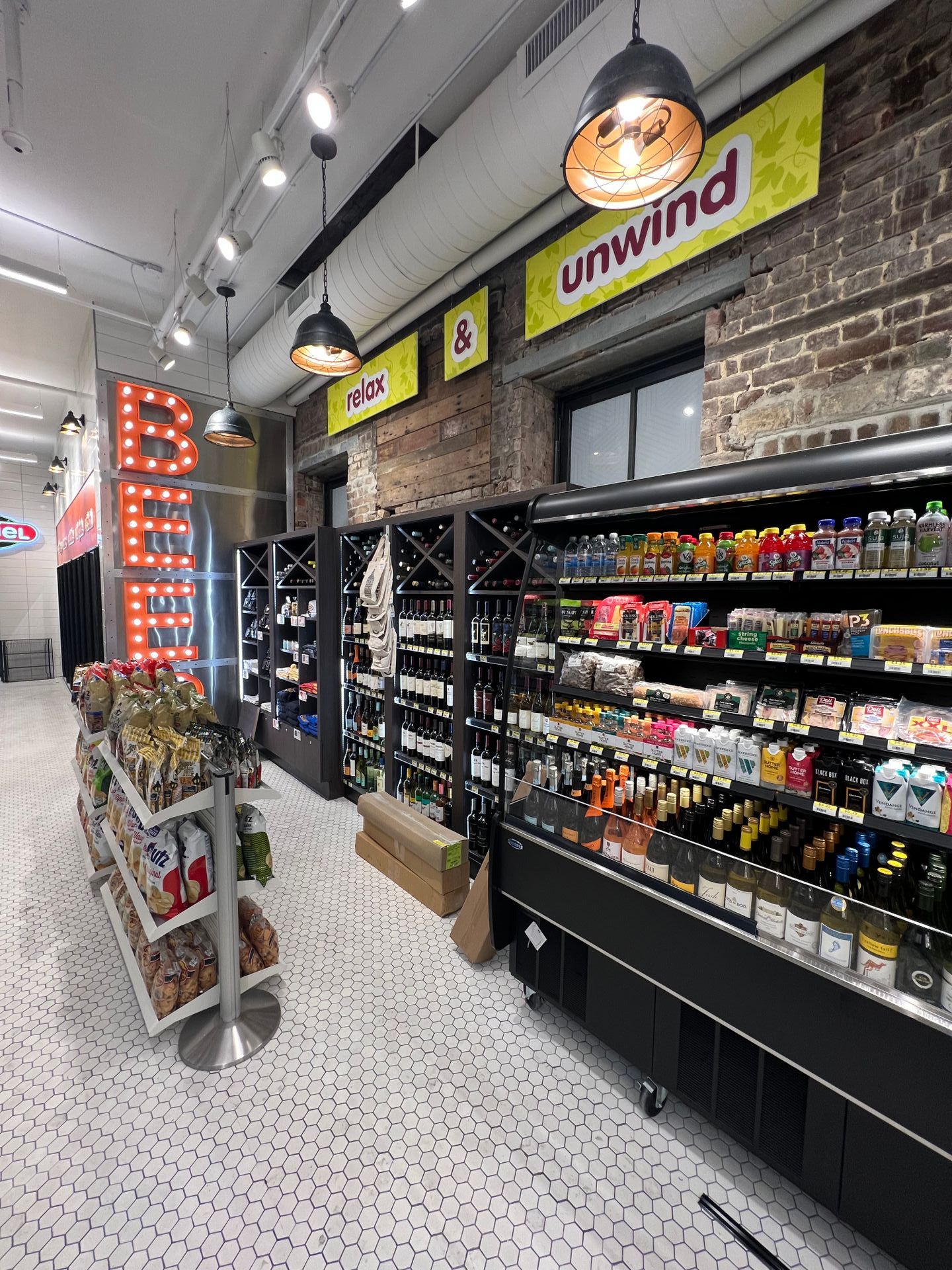 convenience store design and layout