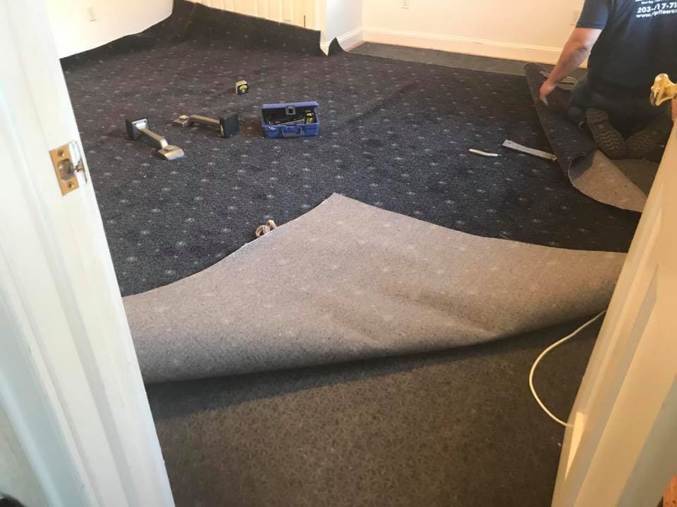 Before Repairing A Room Carpet — Danbury, CT — VRP Flooring