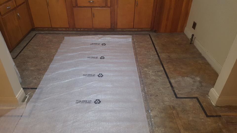 Before Installing A Kitchen Wooden Flooring — Danbury, CT — VRP Flooring