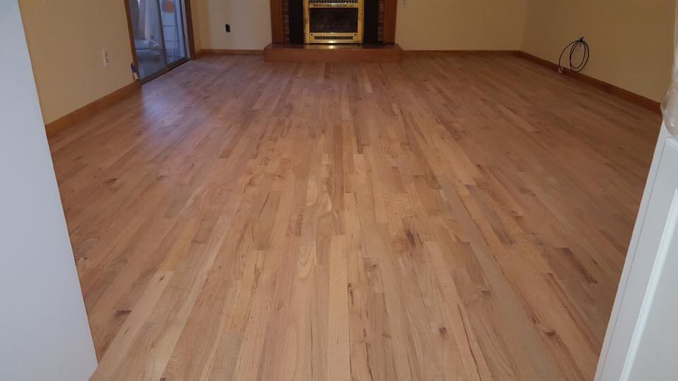 After Installing A Living Room Laminated Flooring — Danbury, CT — VRP Flooring