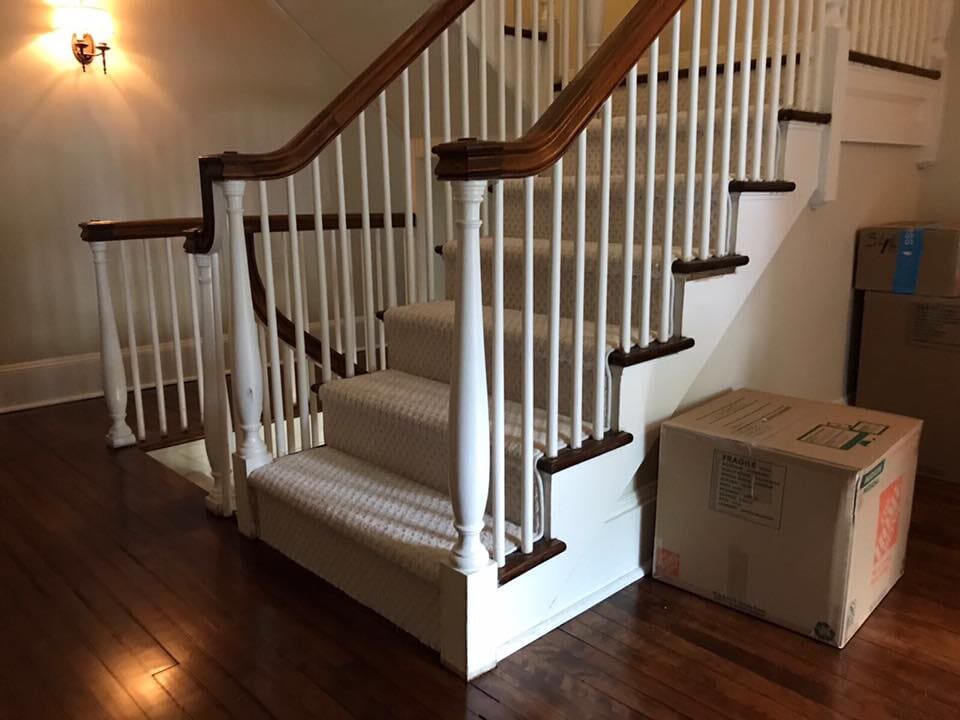 After Installing Carpet On Stairs — Danbury, CT — VRP Flooring