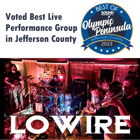 a poster that says voted best live performance group in jefferson county