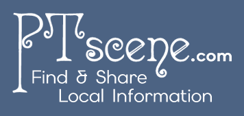 Home PTscene.com logo with teal background and the words “Find & Share Local Information”