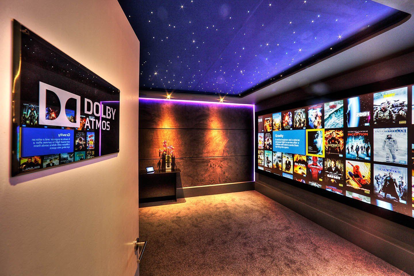 New Wave Home Cinema entrance to Dolby Atmos Cinema room