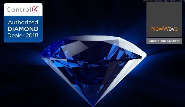 Control4 Diamond dealer award for 2018 