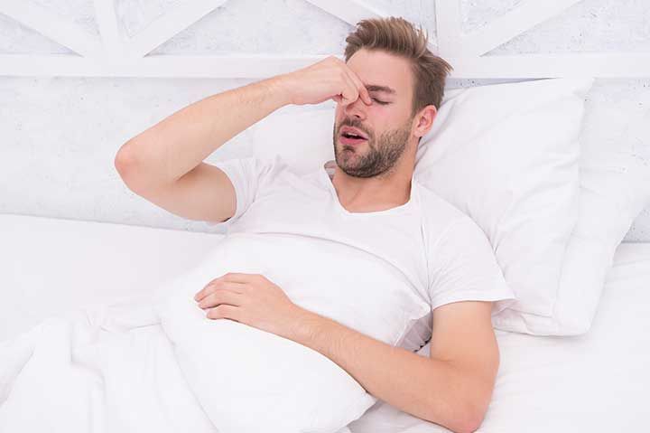Common symptom of sleep apnea