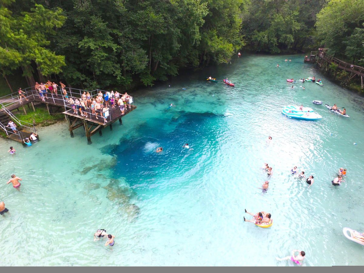 One of the nearby springs