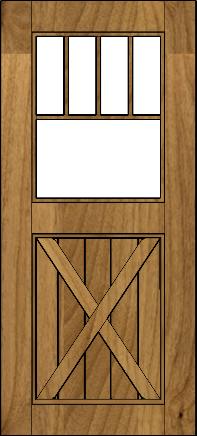 wood door style