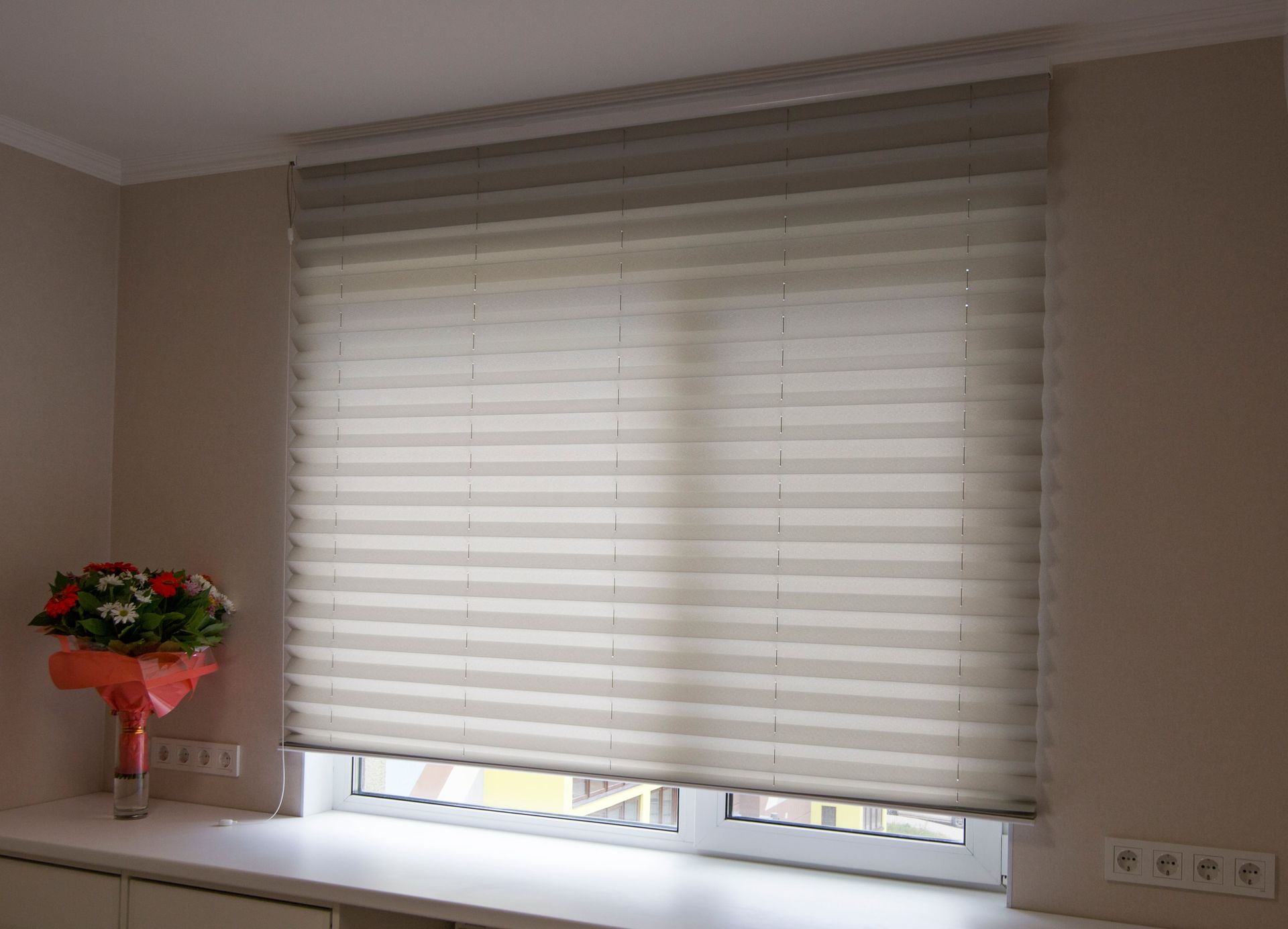 insulated window shades for the living room