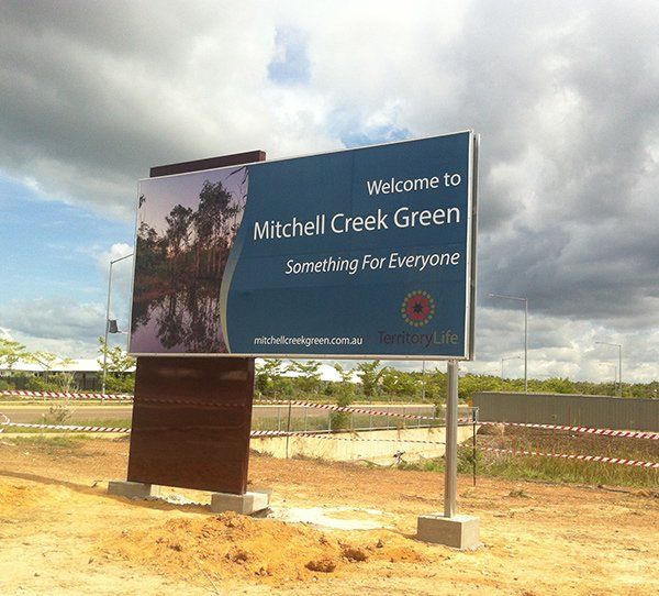 Welcome Signage — Signtech NT in Winnellie, NT