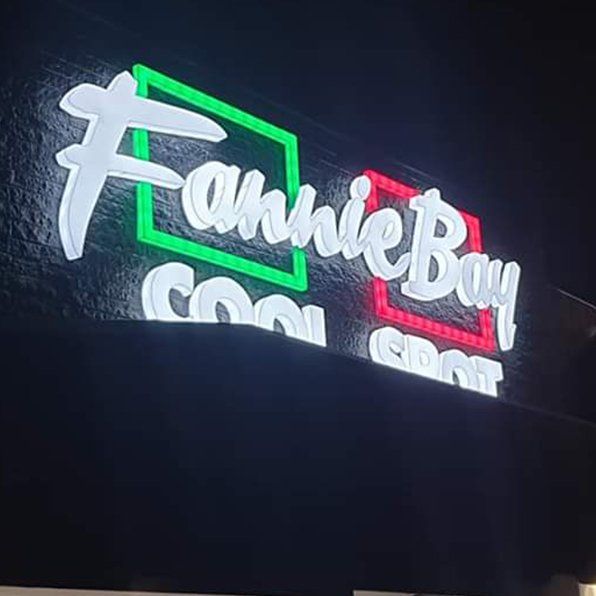 Fannie Bay Cool Spot Neon Signage — Signtech NT in Winnellie, NT