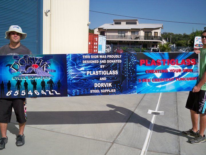 Banner - Plastiglass