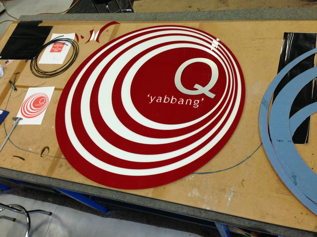 Red Circle Signage — Signage Maker in Tuncurry, NSW