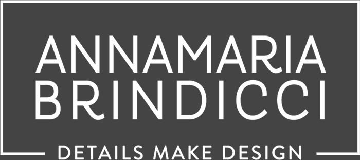 Il logo per annamaria brindicci dettagli rendono il design