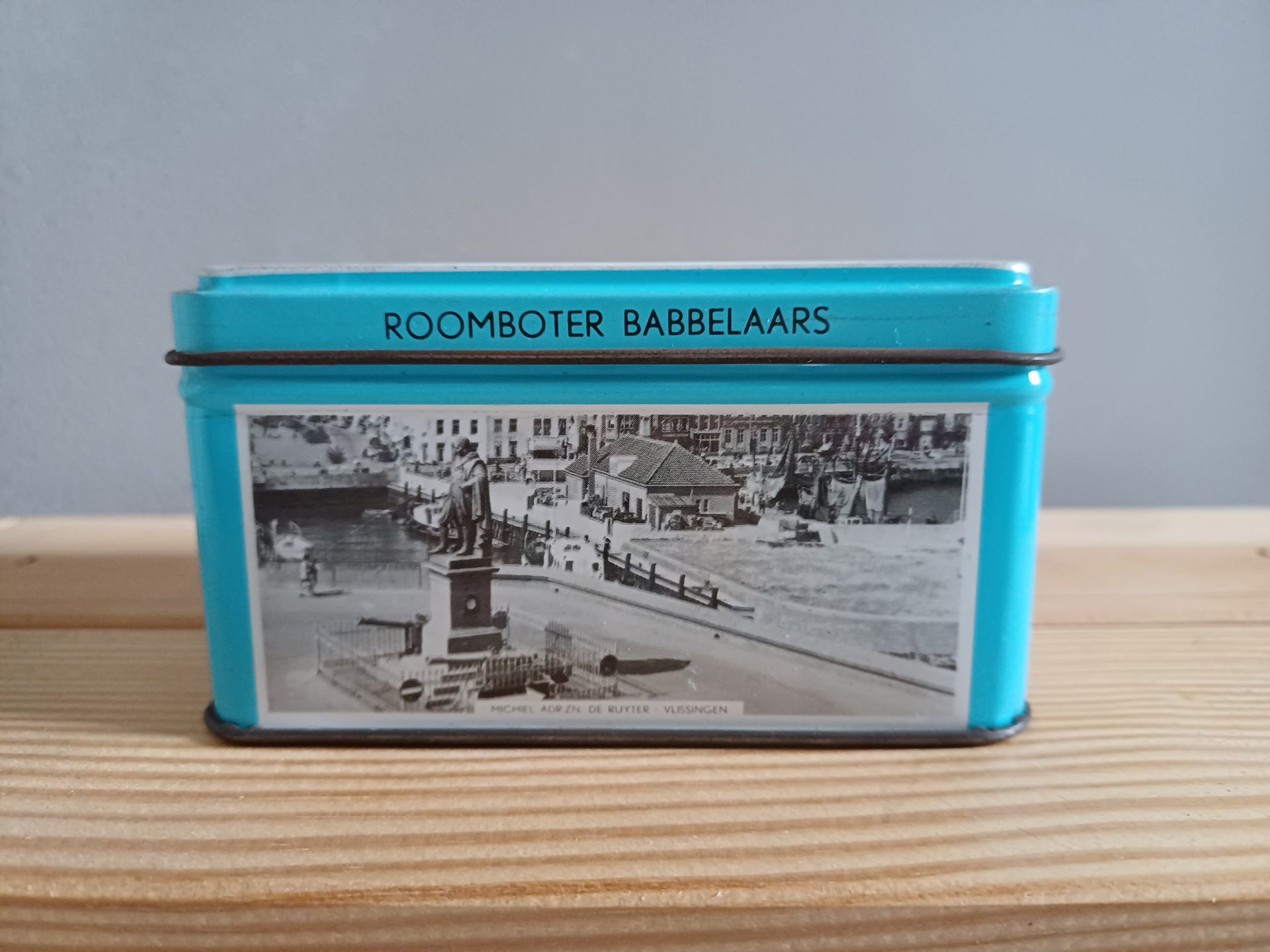 Vintage blikje Zeeuwse babbelaars
