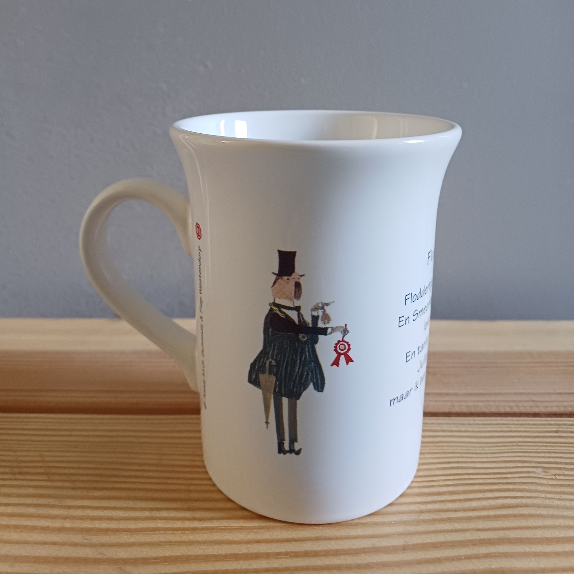 Vintage Douwe Egberts mokje van Floddertje (Annie M.G. Schmidt)