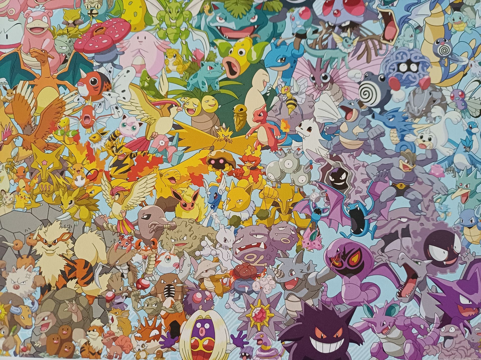 Ravensburger Pokémon Challenge legpuzzel, 1000 stukjes