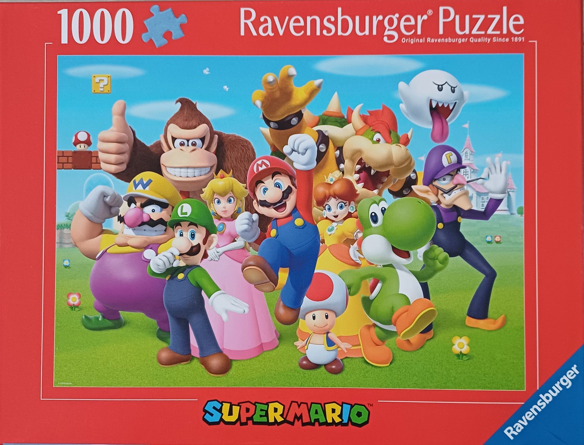 Ravensburger Super Mario legpuzzel, 1000 stukjes