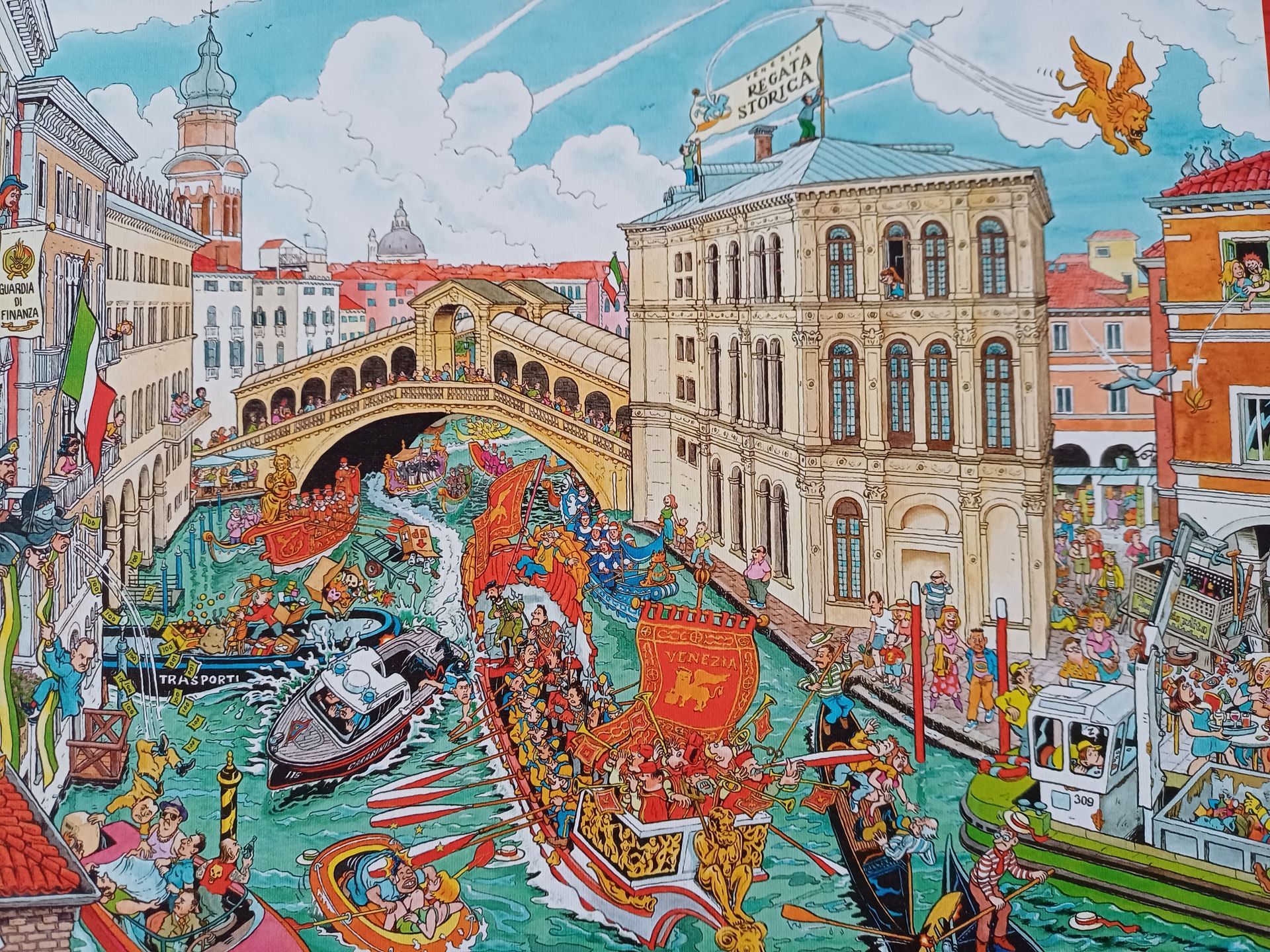 Ravensburger legpuzzel Venezia, 1000 stukjes