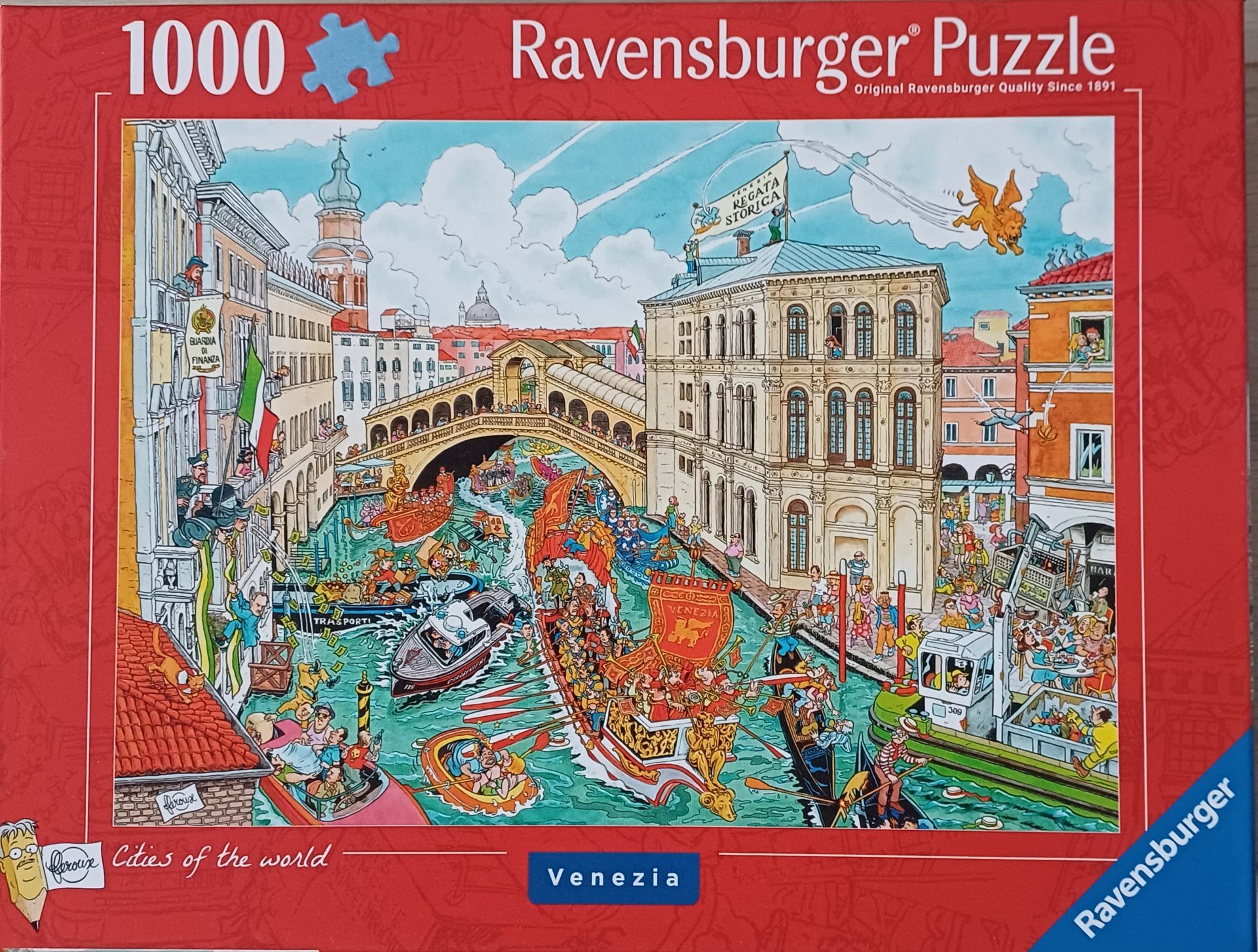 Ravensburger legpuzzel Venezia, 1000 stukjes