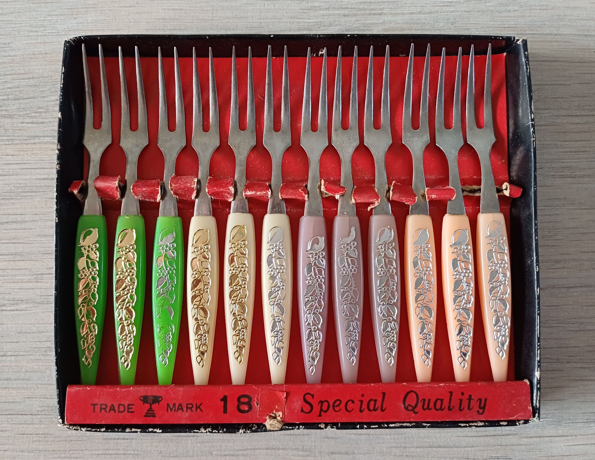 Vintage cocktailvorkjes