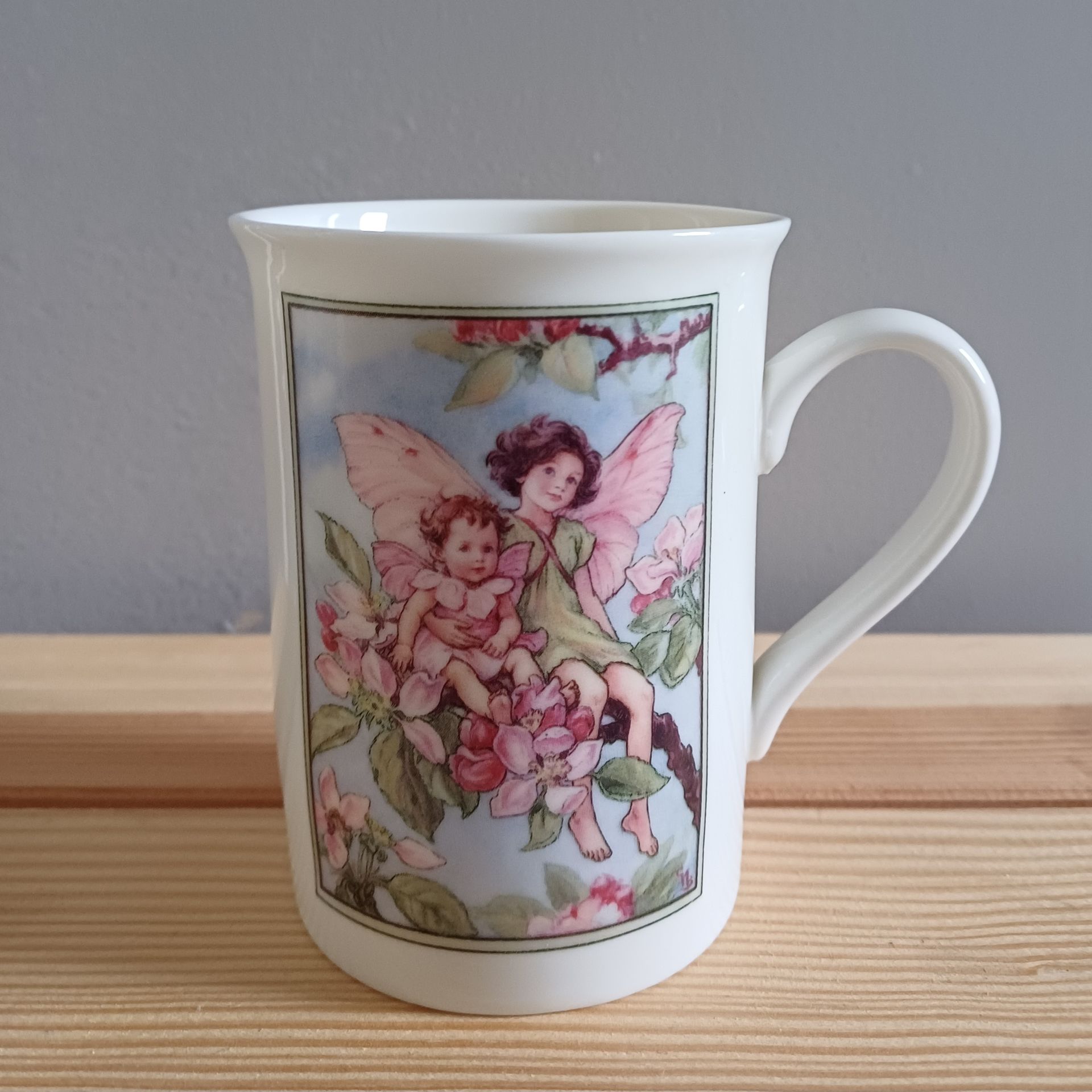 Vintage Douwe Egberts mokje Flower Fairies – appelbloesem