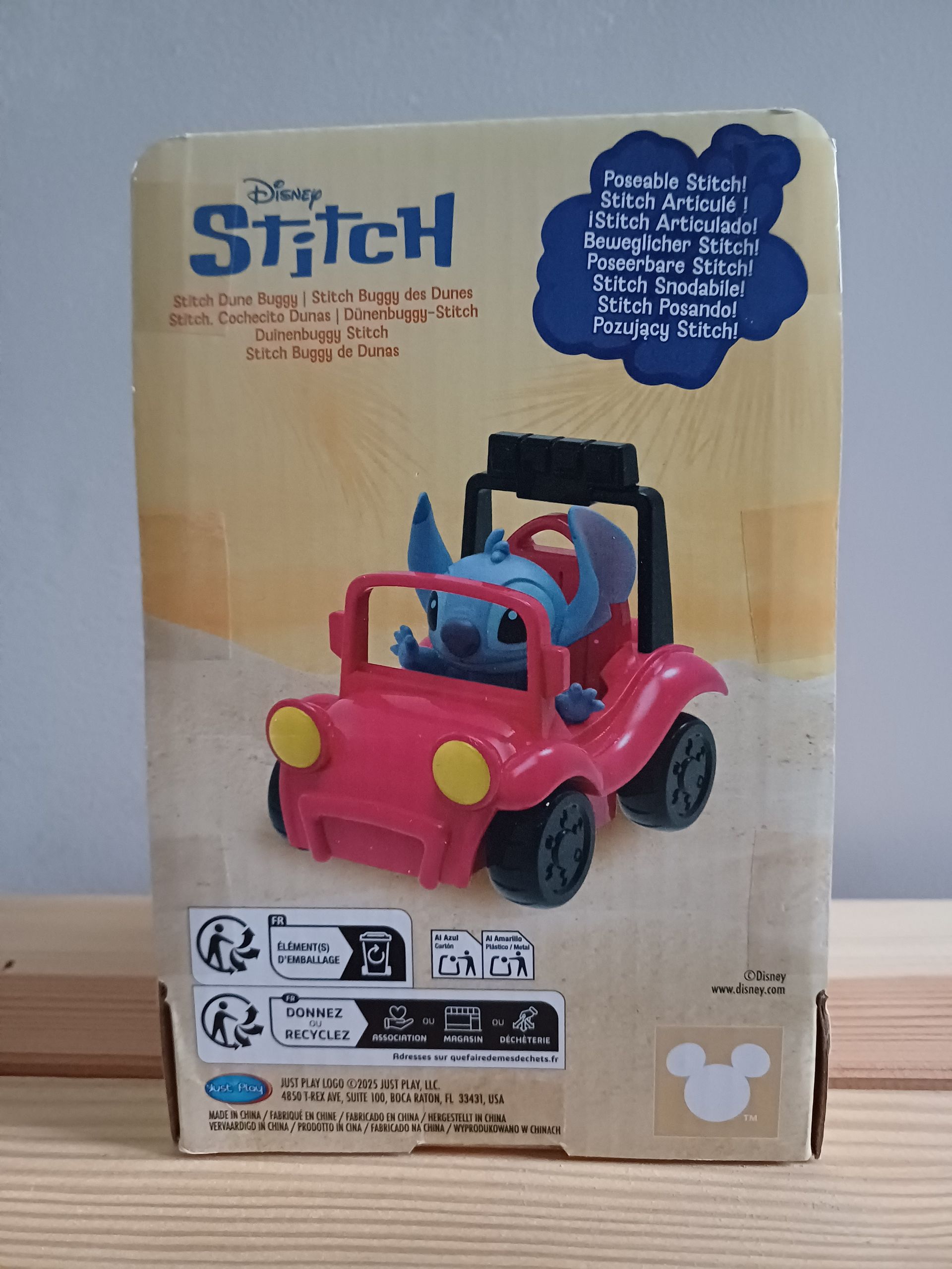 Disney Stitch Playset - Stitch figuur en strandbuggy.
