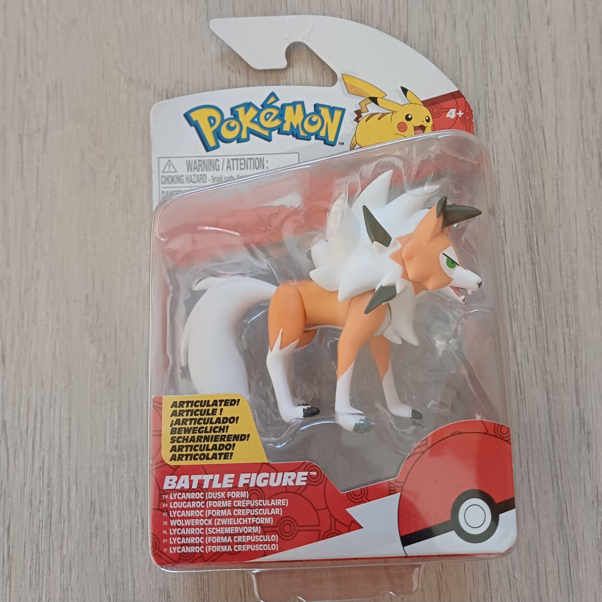 Pokemon Battle Figure Lycanroc (Dusk Form) - PKW3580.