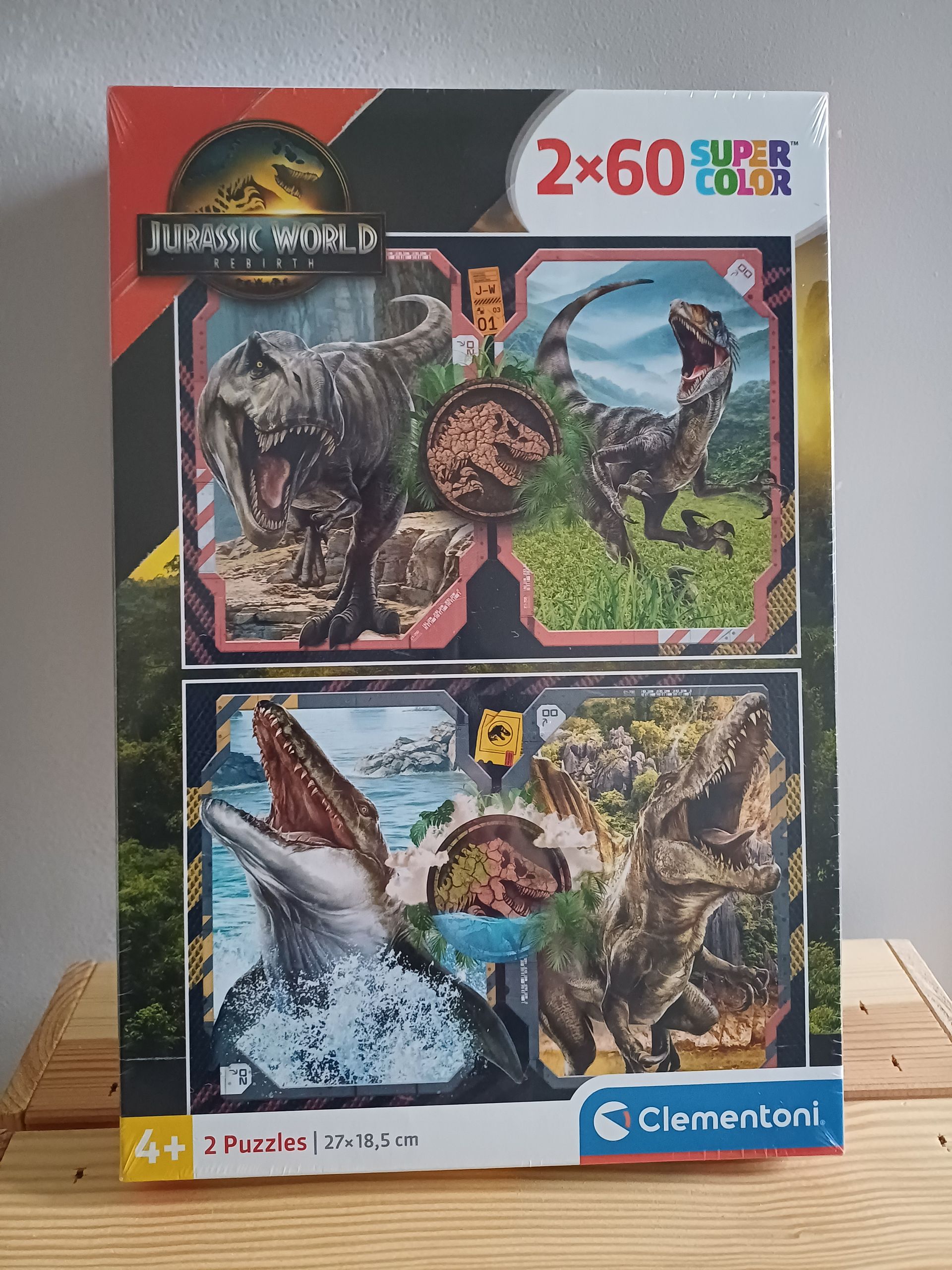 Clementoni Jurassic World legpuzzel voor kinderen.