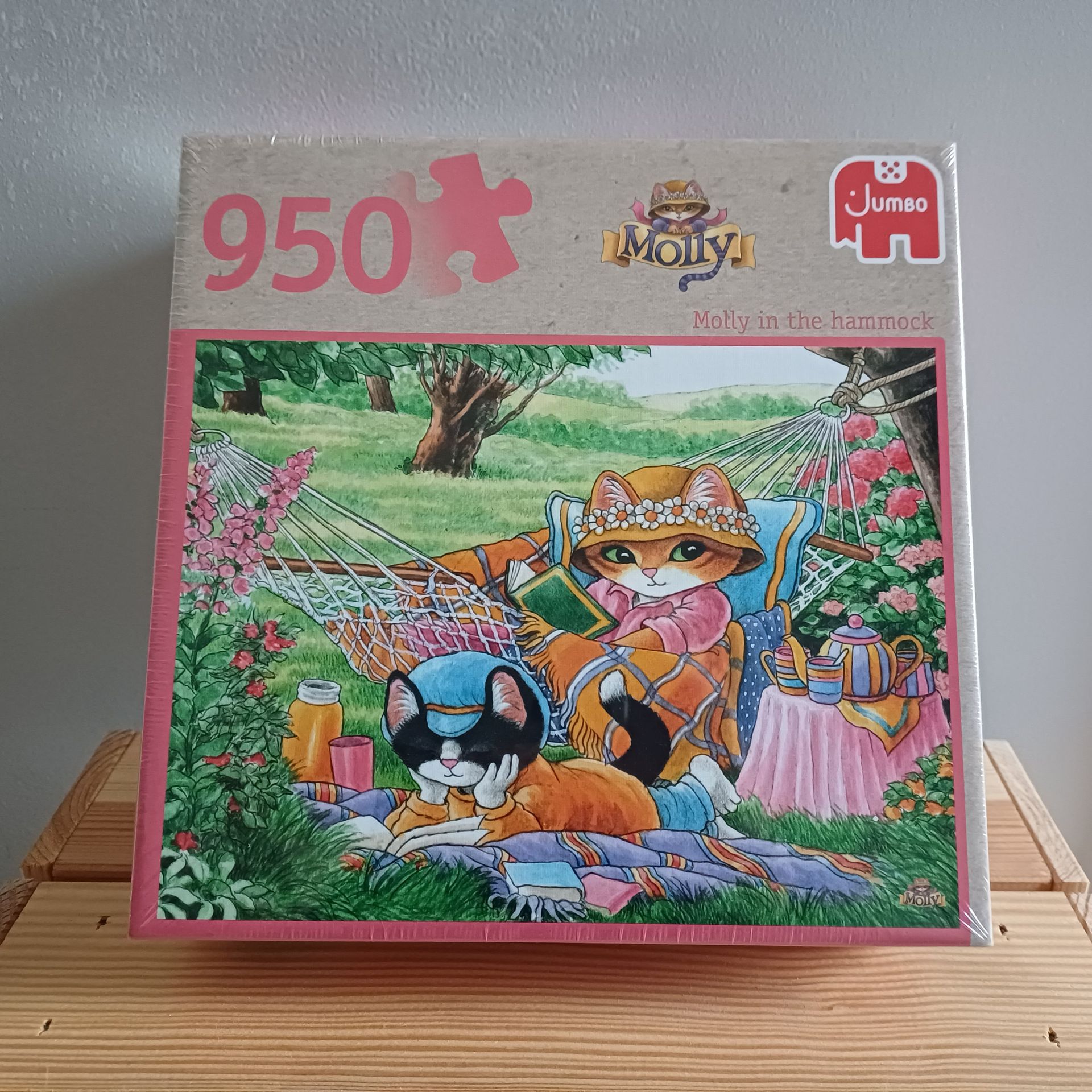 Jumbo Franciens legpuzzel: Molly in the Hammock.