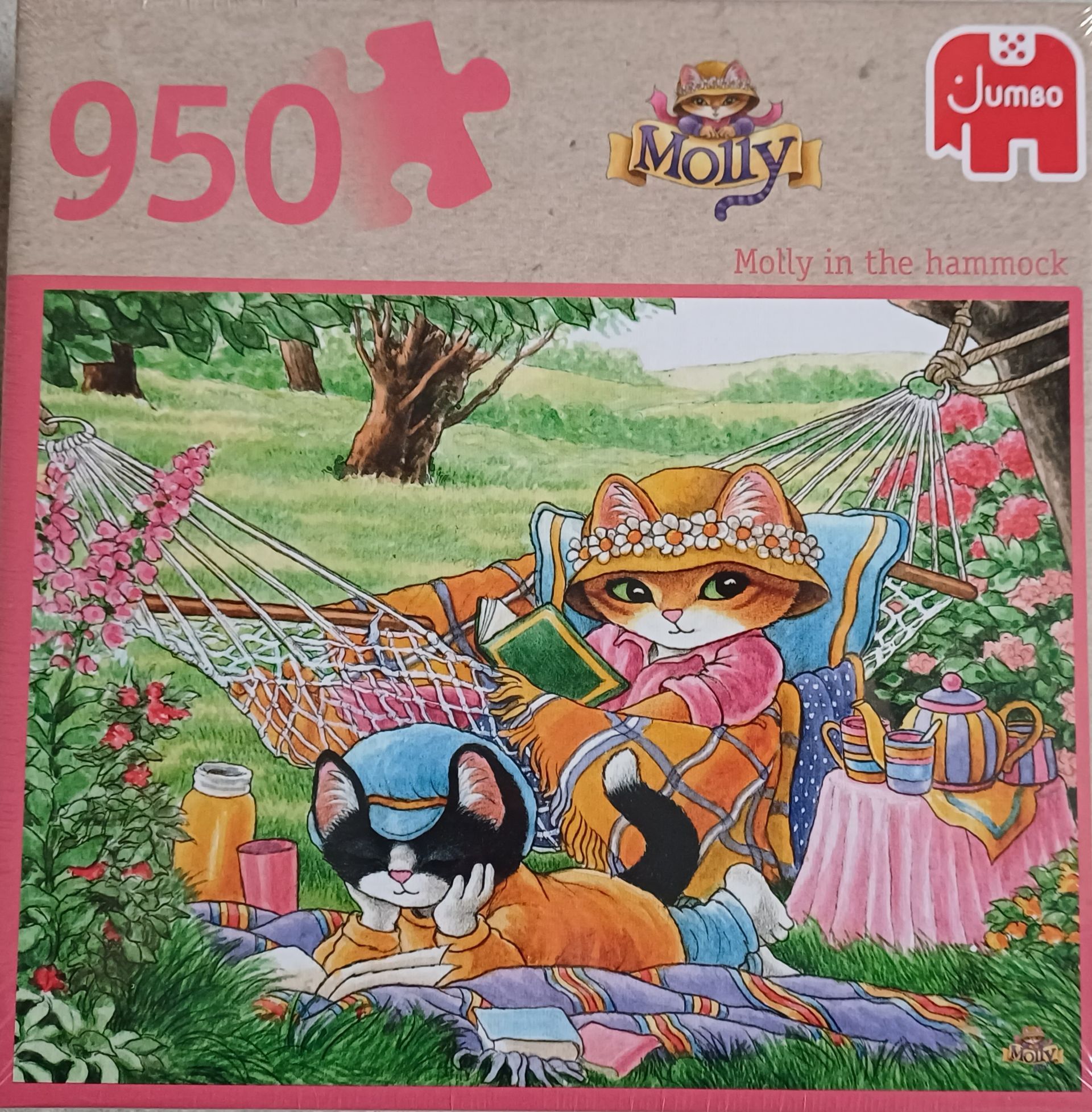 Jumbo Franciens legpuzzel: Molly in the Hammock.