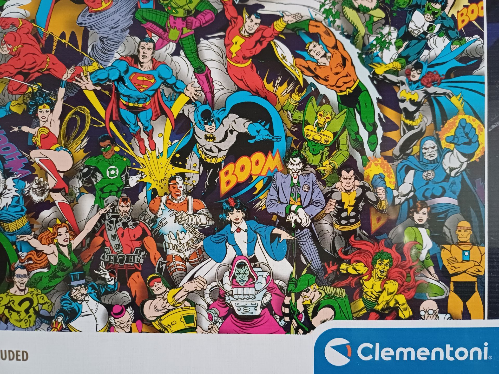 Clementoni DC Comics Impossible legpuzzel - superhelden - 1000 stukjes.
