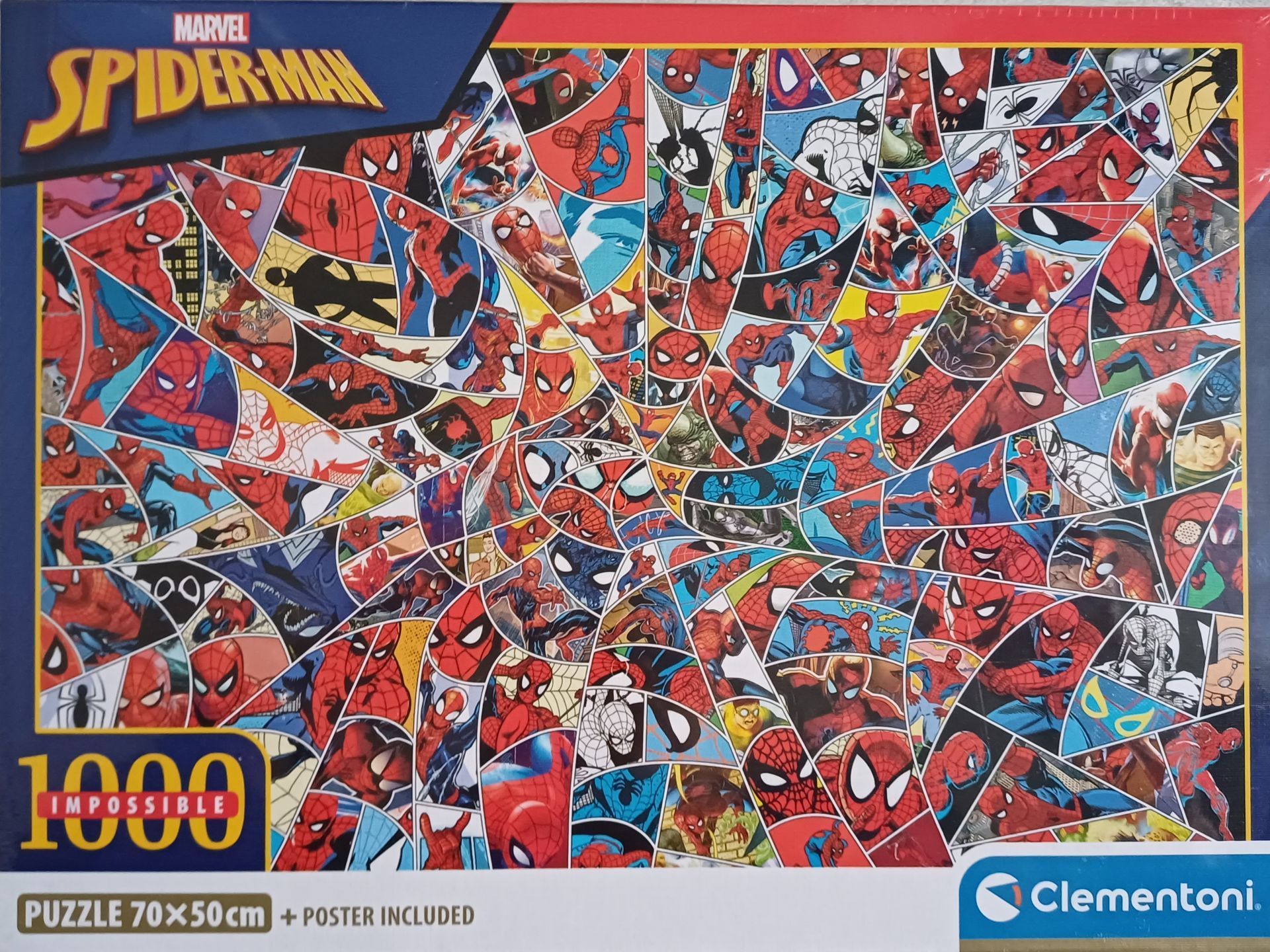 Clementoni Marval Spiderman legpuzzel - 1000 stukjes.