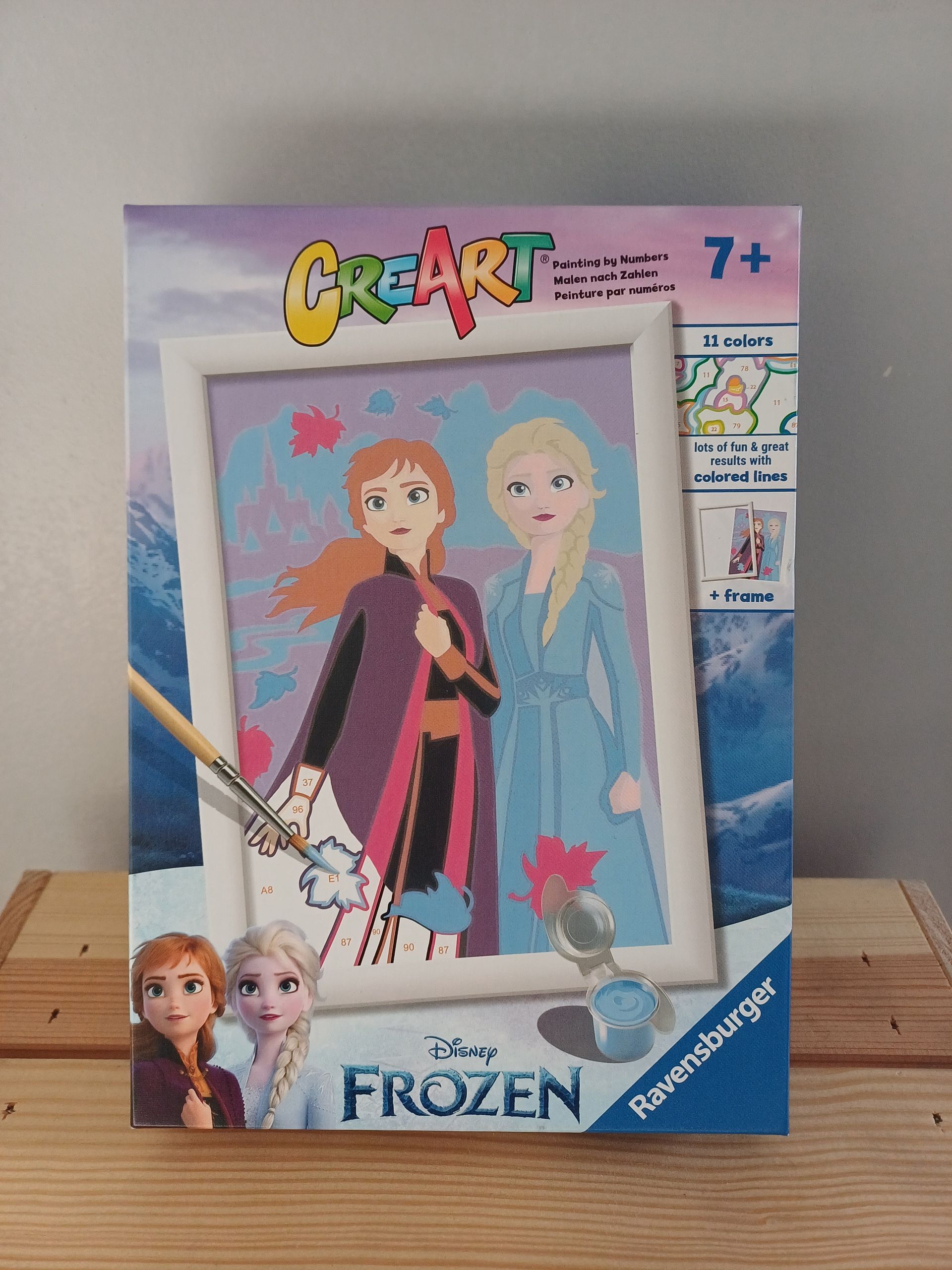 Ravensburger CreArt Disney Frozen Sisters Forever schilderen op nummer.