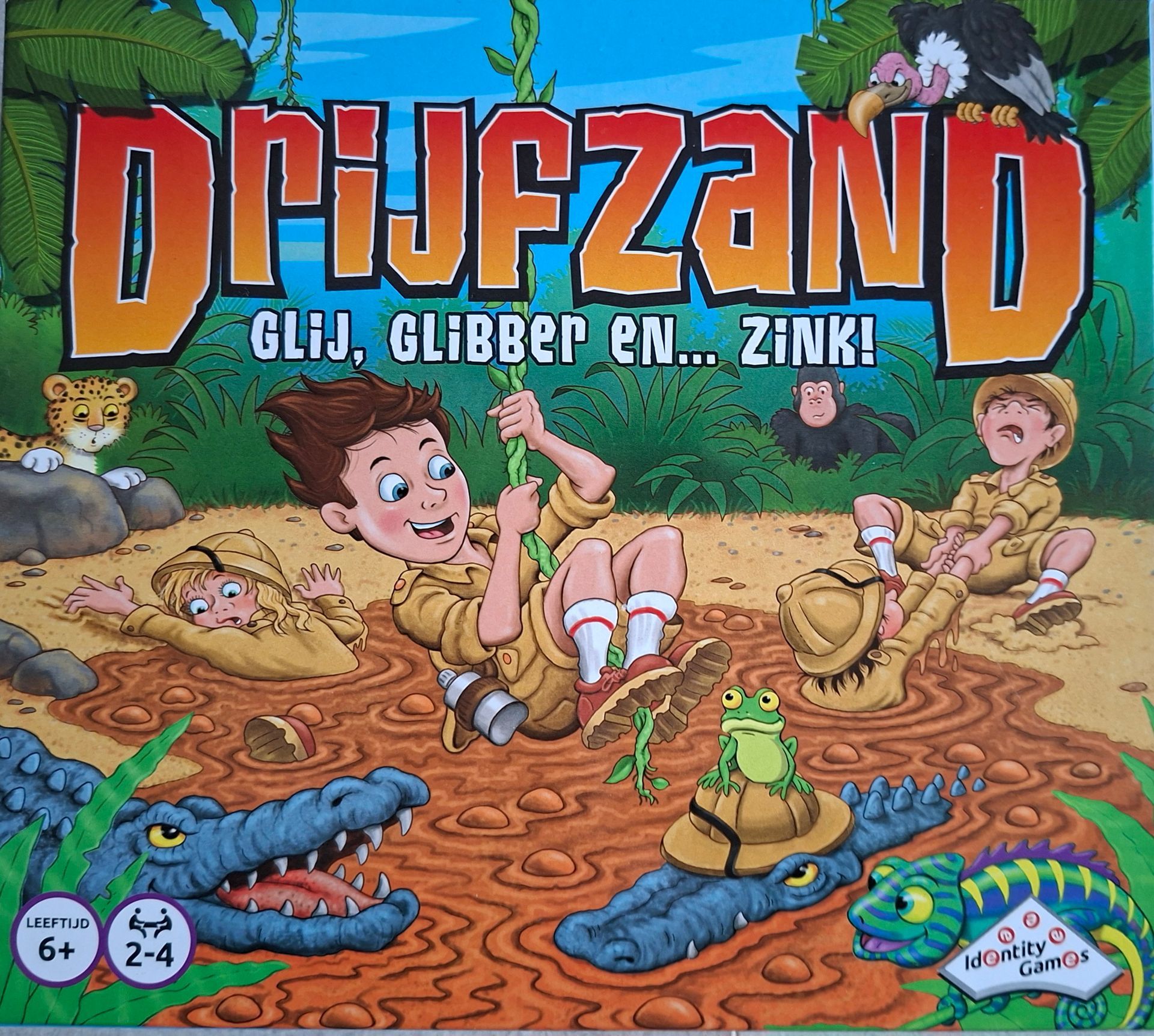 Identity Games bordspel Drijfzand - Glij, Glibber en... Zink!