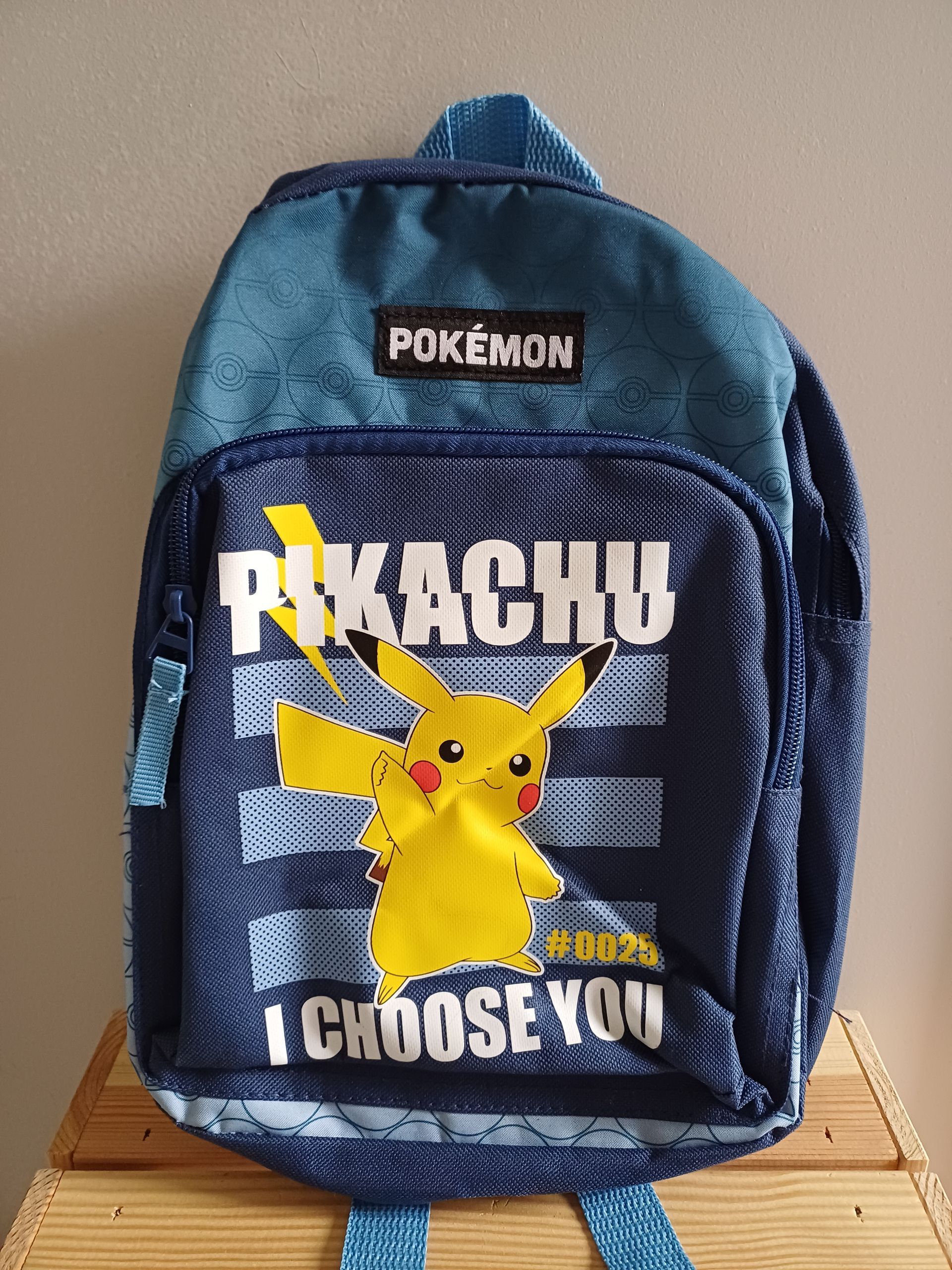 Pokemon Pikachu rugzak voor kinderen - donkerblauw.