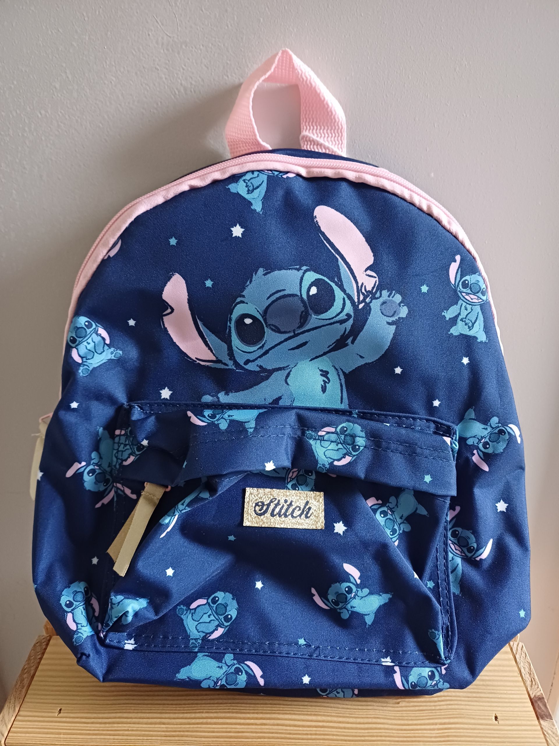 Disney Stitch Fun All Around rugzak voor kinderen - donkerblauw.