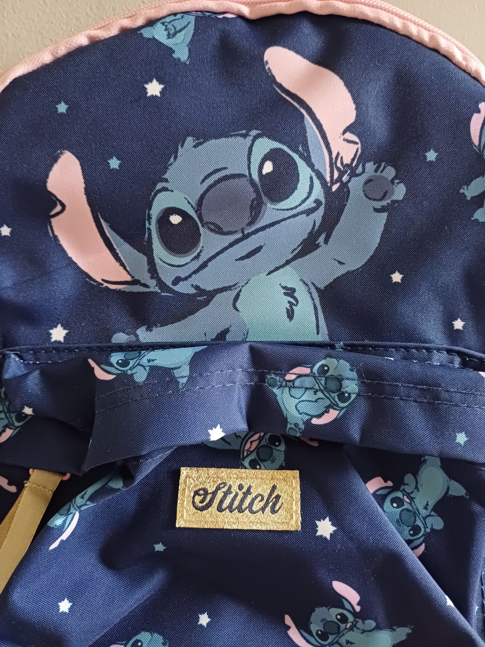 Disney Stitch Fun All Around rugzak voor kinderen - donkerblauw.