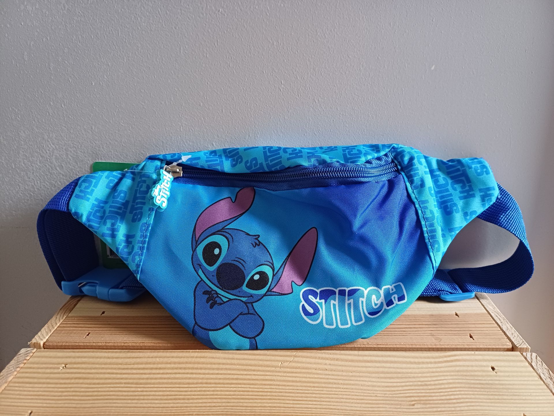 Disney Stitch heuptasje voor kinderen - blauw.