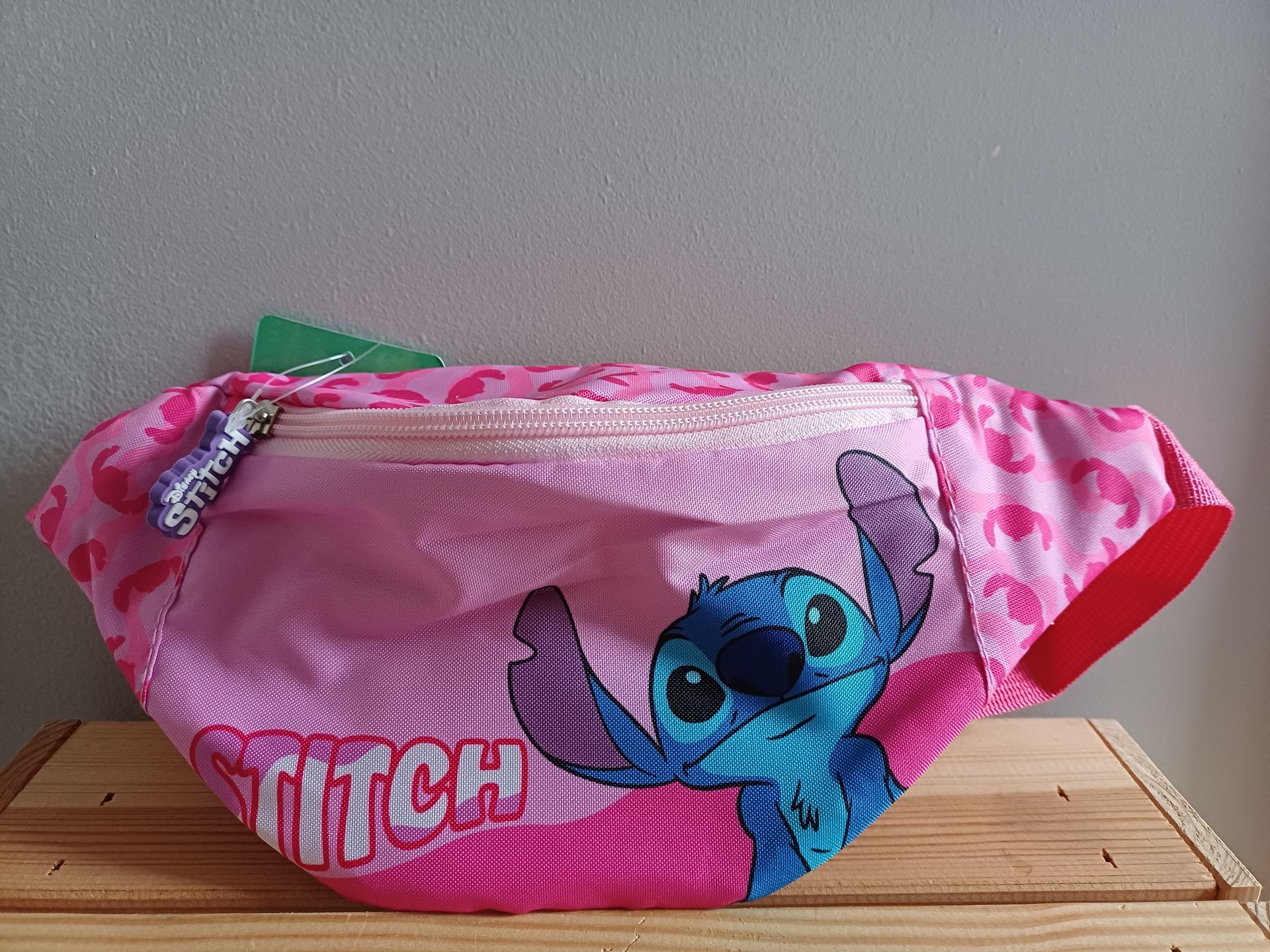 Disney Stitch heuptasje voor kinderen - roze.