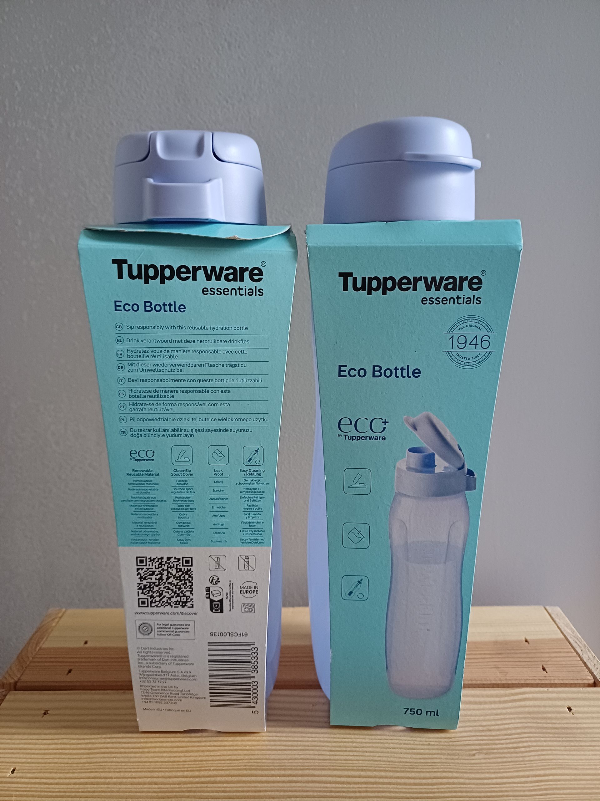 Tupperware Essentials Eco Drinkfles - 750 ml.