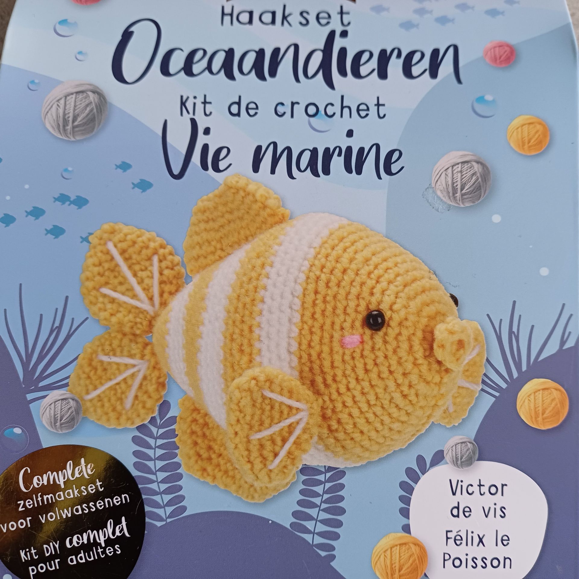 Haakset Oceaandieren - Victor de vis.