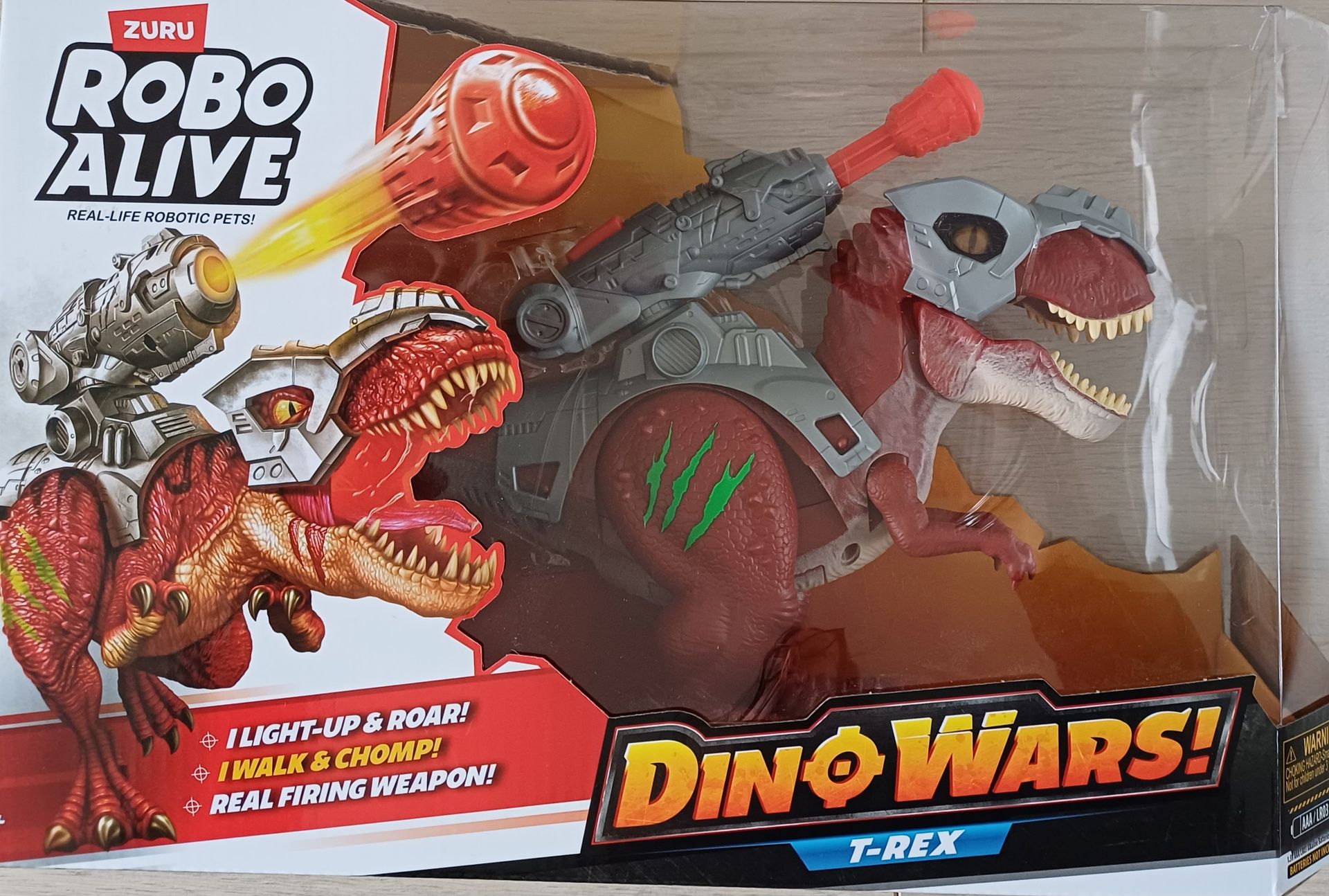 Zuru Robo Alive Dino Wars T-Rex speelgoedrobot.